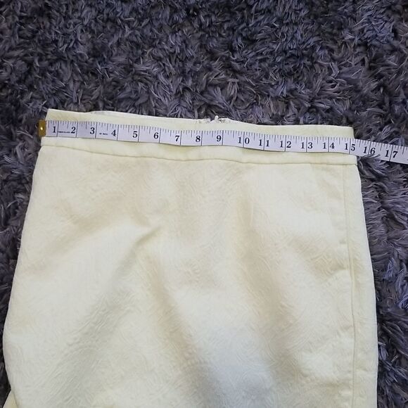 Banana Republic Yellow Skirt size 8 - Picture 6 of 7